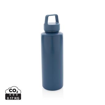 XD Collection RCS certified recycled PP water bottle with handle 