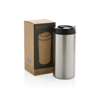 XD Xclusive Metro Becher Becher aus RCS recyceltem Stainless-Steel Silber