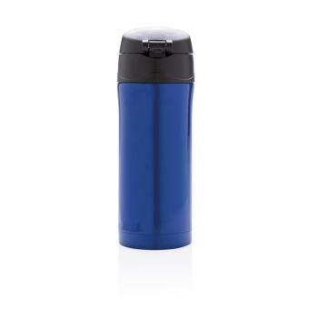XD Collection RCS Recycled stainless steel easy lock vacuum mug Aztec blue