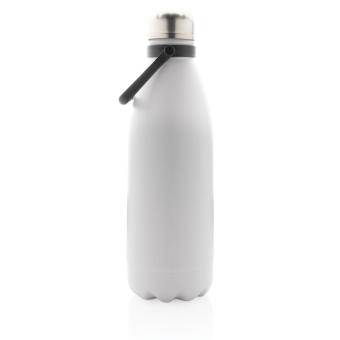 XD Collection RCS Recycled stainless steel large vacuum bottle 1.5L White
