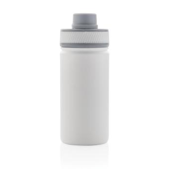 XD Collection Sport Vakuum-Flasche aus Stainless Steel 550ml Weiß/grau