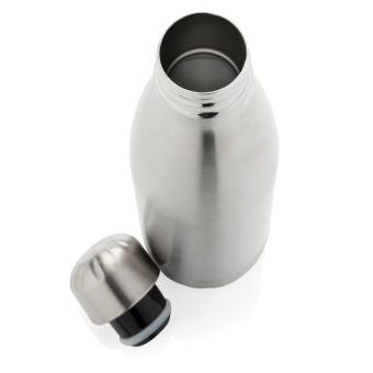 XD Collection Vakuumisolierte Stainless Steel Flasche Silber