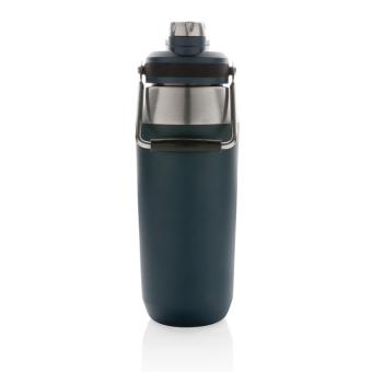 XD Collection Vacuum stainless steel dual function lid bottle 1L Navy