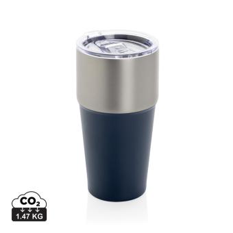 XD Collection Fluid Becher aus RCS-zertifiziert recyceltem Stahl, 500ml 