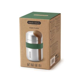 Black + Blum Black+Blum Food Flask 400 ml Olive