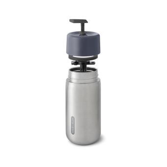 Black + Blum Black+Blum isolierter, auslaufsicherer Becher aus Edelstahl Grau