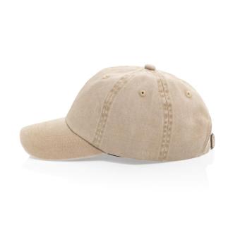 XD Xclusive BEAU AWARE™ Washed 6 panel 270gsm cotton twill cap Fawn