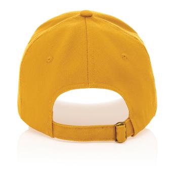 XD Collection Impact 5 Panel Kappe aus 280gr rCotton mit AWARE™ Tracer Gelb