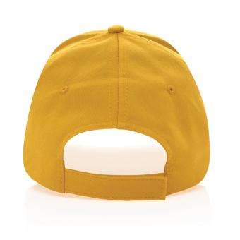XD Collection Impact 5 Panel Kappe aus 190gr rCotton mit AWARE™ Tracer Gelb