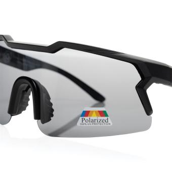 XD Collection SproShield RCS plastic activity glasses with polarized lens Black