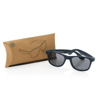 XD Collection RCS recycled PP plastic sunglasses Navy