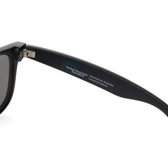 XD Collection GRS recycled plastic sunglasses Black