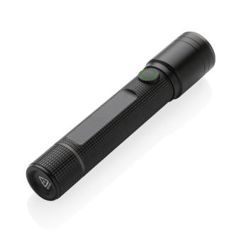 GearX Gear X RCS recycled aluminum USB-rechargeable torch Black