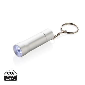 XD Collection Flash RCS recycled aluminium keychain torch 