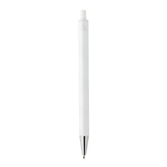 XD Collection Amisk RCS certified recycled aluminum pen White