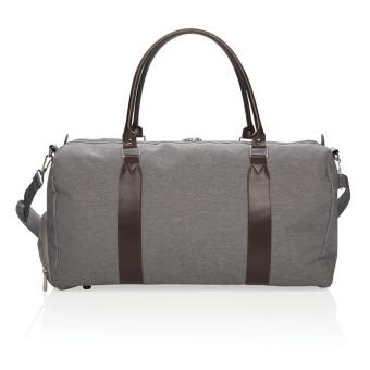 XD Collection Weekend bag with USB A output Convoy grey