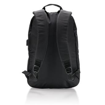 XD Collection Power USB laptop backpack Black