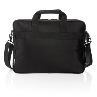 Swiss Peak RPET Voyager RFID 15.6" Laptoptasche Schwarz