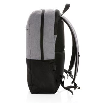 XD Collection Modern 15.6" USB & RFID laptop backpack PVC free Black