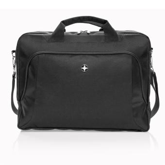 Swiss Peak Deluxe 15” laptop bag Black