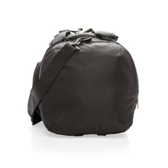 Swiss Peak RFID sports duffel & backpack Black