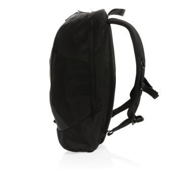 Swiss Peak AWARE™ RPET 15.6" Work & Gym Rucksack Schwarz