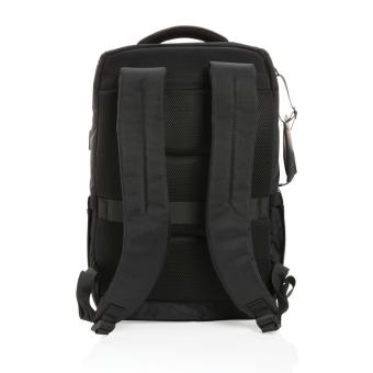 Swiss Peak AWARE™ RPET Voyager 15.6" laptop backpack Black