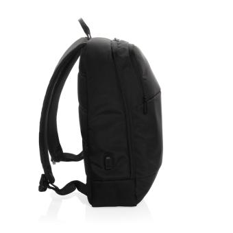 Swiss Peak AWARE™ modern 15.6" laptop backpack Black