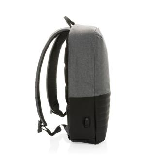 Swiss Peak AWARE™ Anti-Theft-RFID 15.6"-Laptop-Rucksack Grau