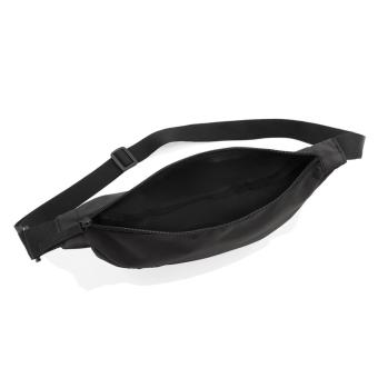 XD Collection Crescent AWARE™ RPET half moon sling bag Black