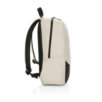 XD Collection Kazu AWARE™ RPET basic 15.6 inch laptop backpack Off white