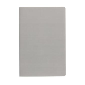XD Collection Impact Softcover A5 Notizbuch mit Steinpapier Grau