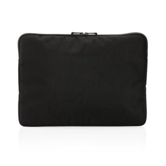 Swiss Peak AWARE™ RPET Voyager 15.6" laptop sleeve Black