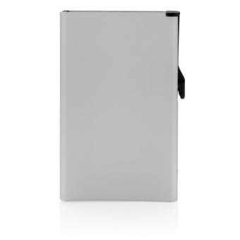 XD Collection Aluminium RFID Kartenhalter Silber