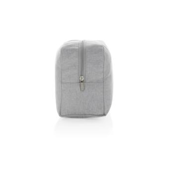 XD Collection Impact Aware™ 285g/m² Kosmetiktasche aus ungefärbtem Canvas Grau