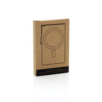 XD Collection Standard aluminium RFID magnetic phone cardholder Black