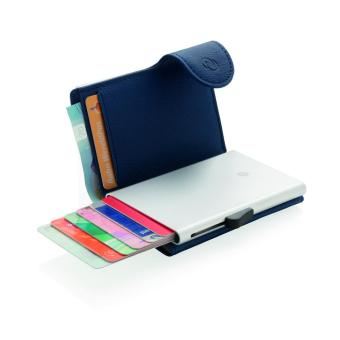 C-Secure RFID card holder & wallet Aztec blue