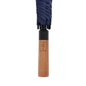 XD Collection Tony  Aware™ RPET 30 inch acacia auto open umbrella Navy