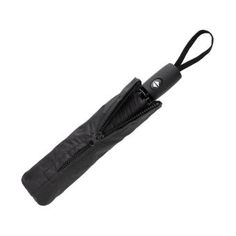Swiss Peak Vito Aware™ RPET 21" Schirm mit auto open/close Schwarz