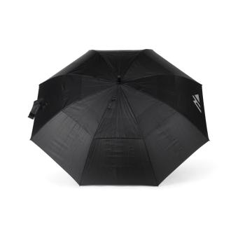 Nordic Drift Trail 27" AWARE™ RPET Sturm-Schirm mit UPF 50+ Schwarz