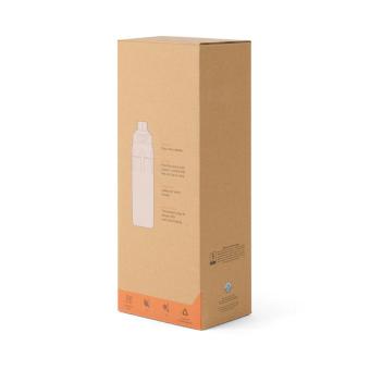 Nordic Drift Trail isolierte verschließbare RCS Sportflasche Schwarz