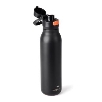 Nordic Drift Trail einwandige RCS Wasserflasche 750ml Schwarz
