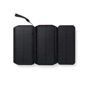 Nordic Drift Titan 10.000mAh Solar Powerbank with 3 Panels Schwarz
