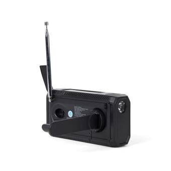 Nordic Drift Titan IPX4 multifunktionales Radio 4000mAh Schwarz