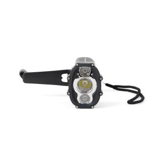 Nordic Drift Everest Multifunctional waterproof torch IPX8 Black
