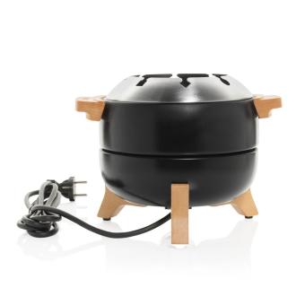 BOSKA Electric Party Fondue Set - 2.3L (EU Type F) Black