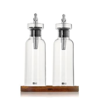 AdHoc Menage AromaPour Öl- und Essigspender-Set 300ml Transparent
