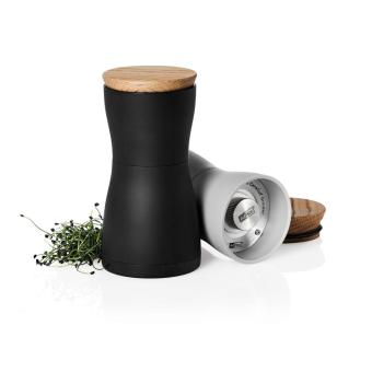 AdHoc Twin Salt and pepper mill set Black/white
