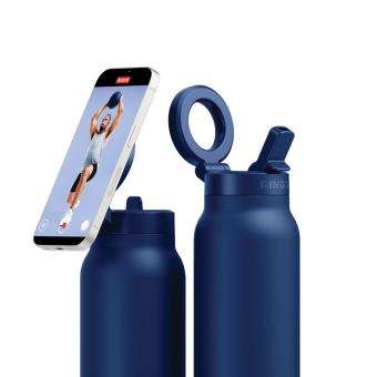 RINGO Pro MagSafe® Waterbottle w Magnetic Booster Ring 710ML Aztec blue