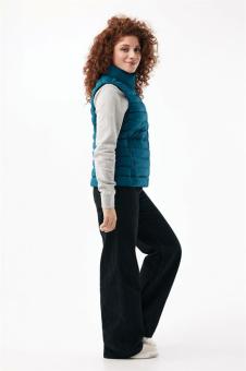 IQONIQ Meru women recycled polyester bodywarmer, teal Teal | XL